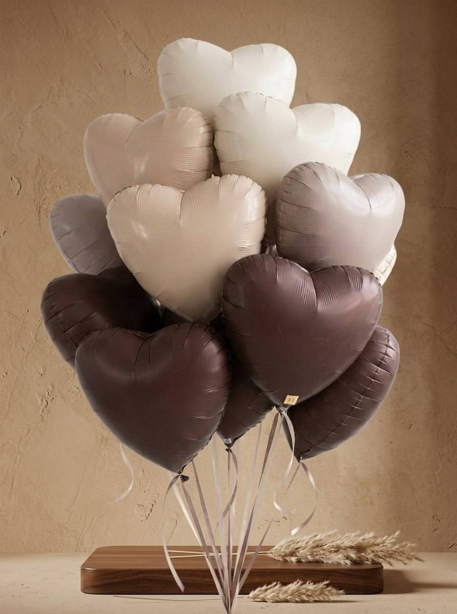 Фонтан шаров «Палитра сердец»